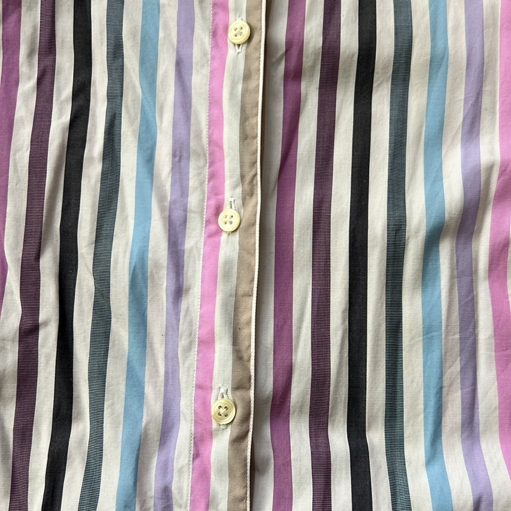 Thomas Pink Women’s Long Sleeve Striped Multicolor Button Down Top Size: 8 - Picture 4 of 17